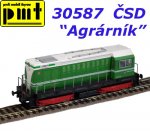 Dieselová lokomotiva T435.087 Agrárník ČSD