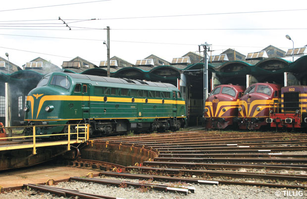 Dieselová lokomotiva Reihe 52 NoHAB SNCB