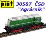 Dieselová lokomotiva T435.087 Agrárník ČSD