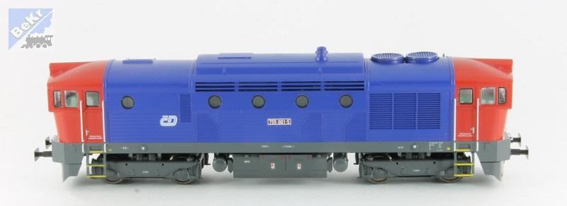 MTB 755001-1 Dieselová lokomotiva 755 001-5 ČD Brejlovec se zvukem