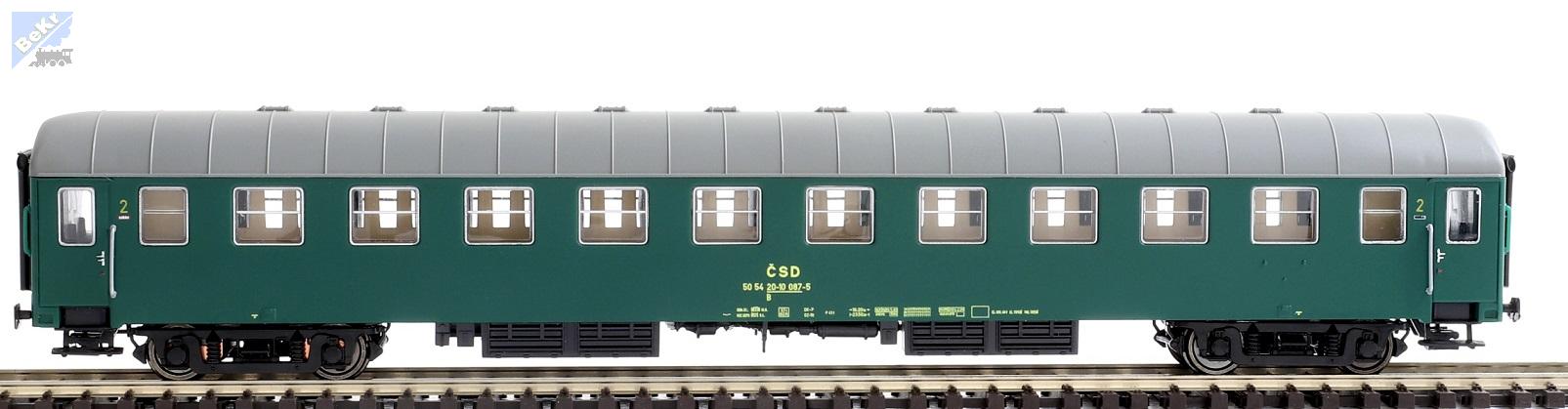 Igra model 97200018 Osobní 4-osý vůz 2. tř. B Depo-Ústí n. L. ČSD