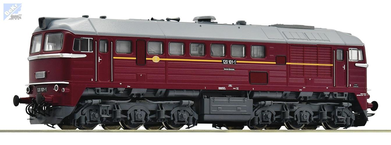 Roco 71790-1 Dieselová lokomotiva BR 120 101-1 DR Sergej se zvukem (Jacek)