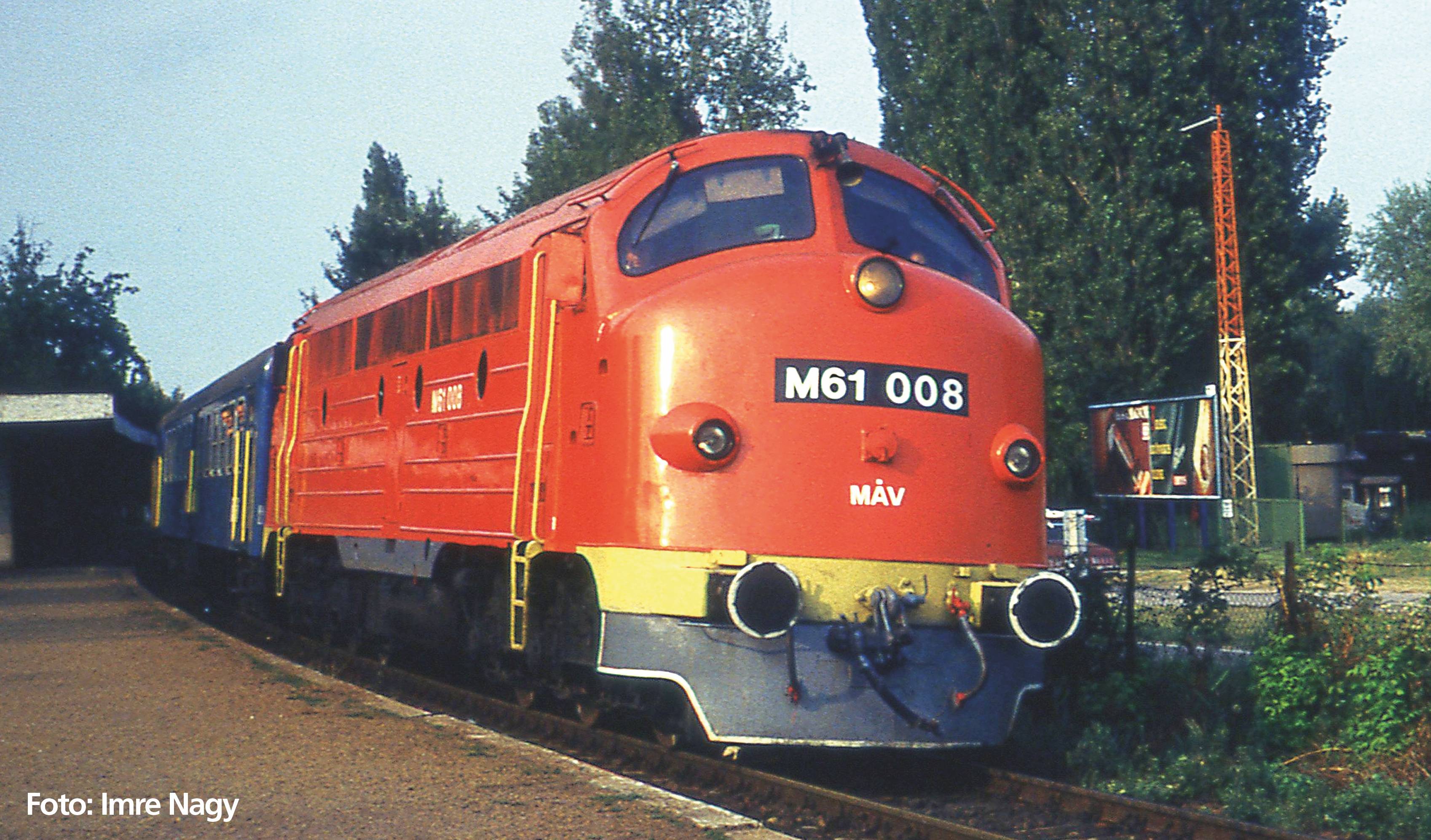 Piko 52497 Dieselová lokomotiva M 61 008 „NoHAB“ MÁV se zvukem !!! AKCE !!!