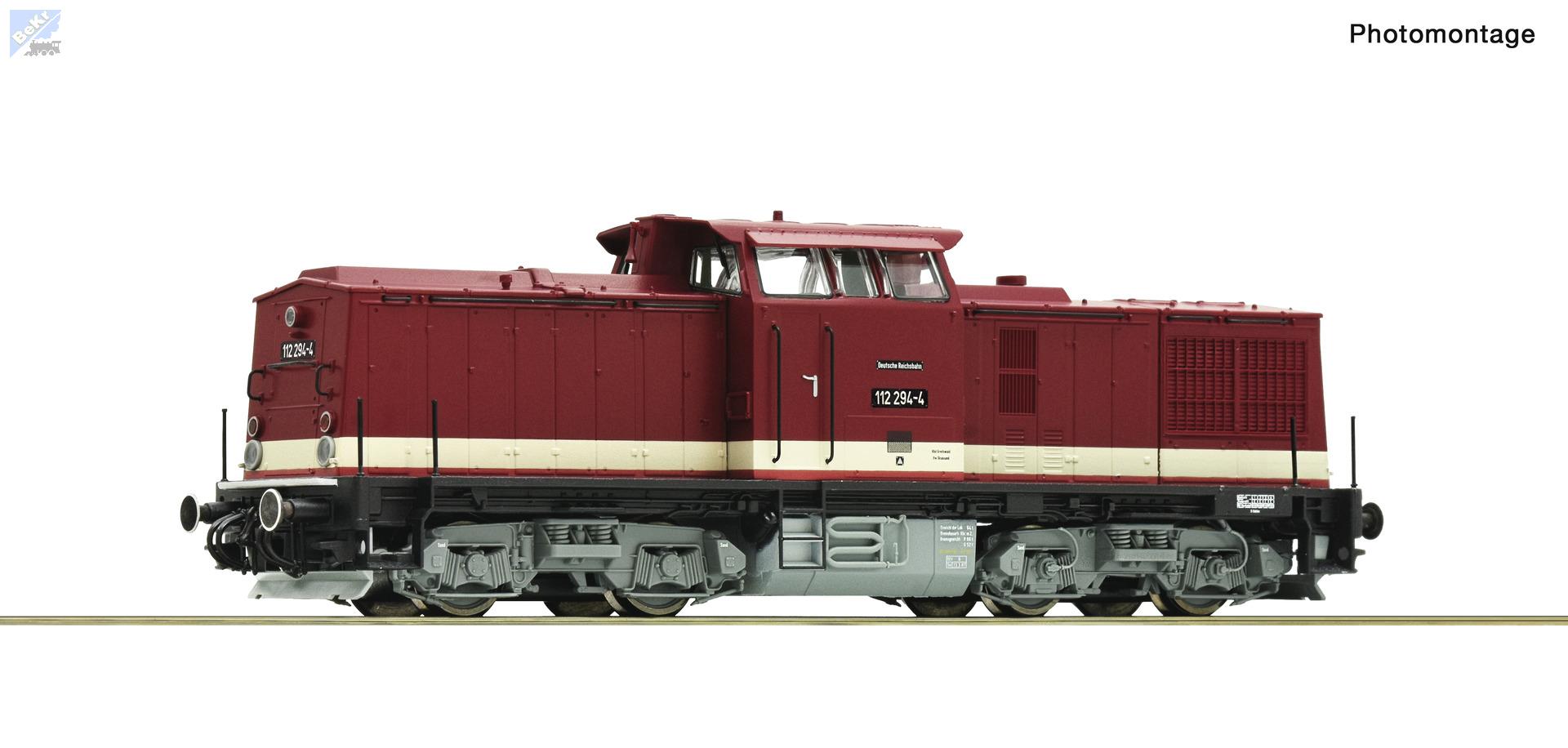 Roco 7310011 Dieselová lokomotiva 112 294-4 DR se zvukem