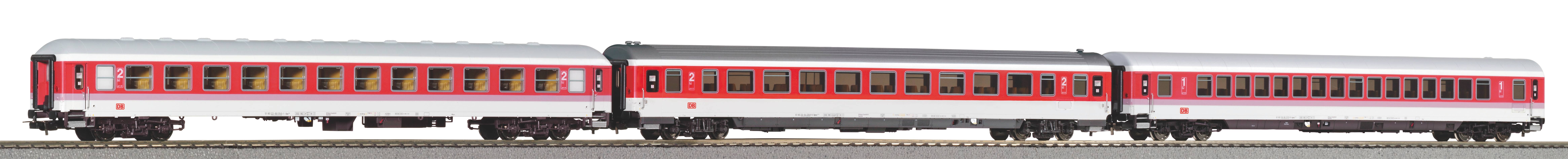 Piko 58249 Set tří osobních 4-osých vozů 1x 1. tř. Apmz, 1x 2. tř. Bpmz, 1x 2. tř. Bm "Gorch Fock" DB AG !!! AKCE !!!
