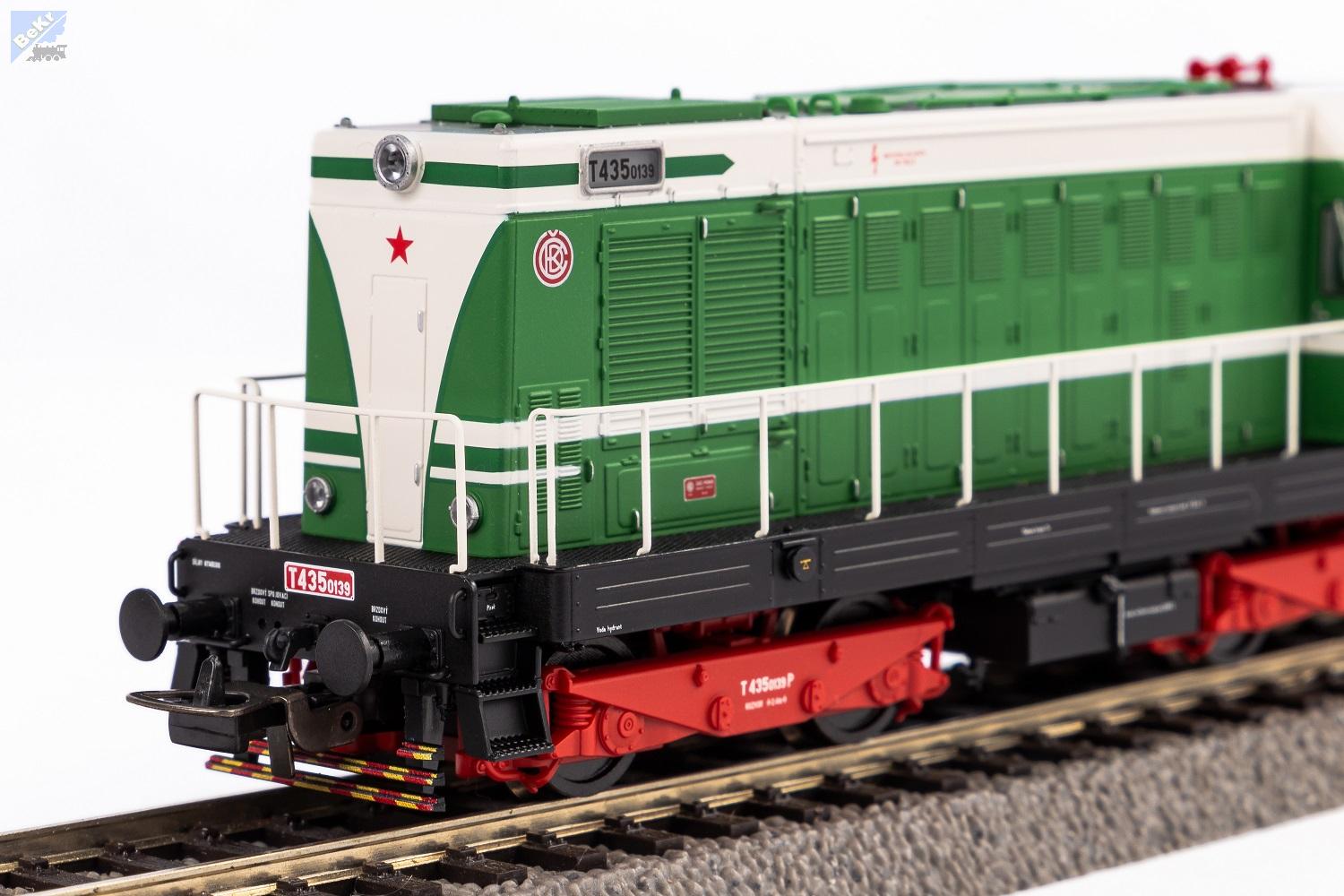 Piko 52435 Dieselová lokomotiva T 435.0139 ČSD Hektor AGRÁRNÍK se zvukem !!! AKCE !!!