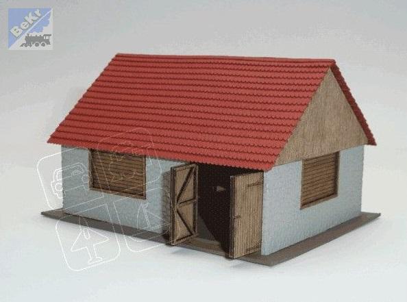 Igra model 130012 Stodola, stavebnice Laser Cut