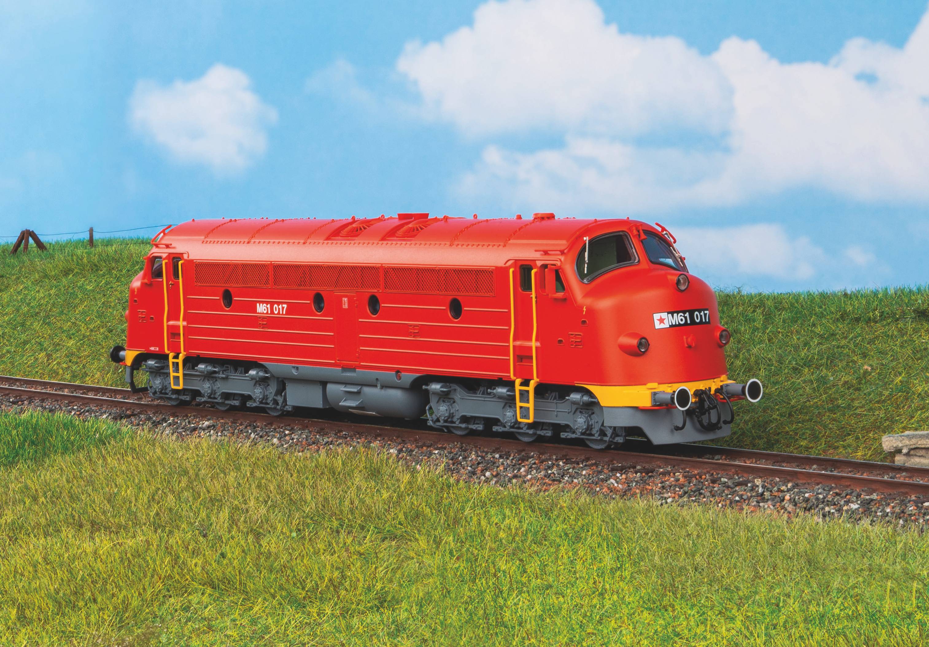 Piko 52481 Dieselová lokomotiva M 61 017 „NoHAB“ MÁV se zvukem !!! AKCE !!!