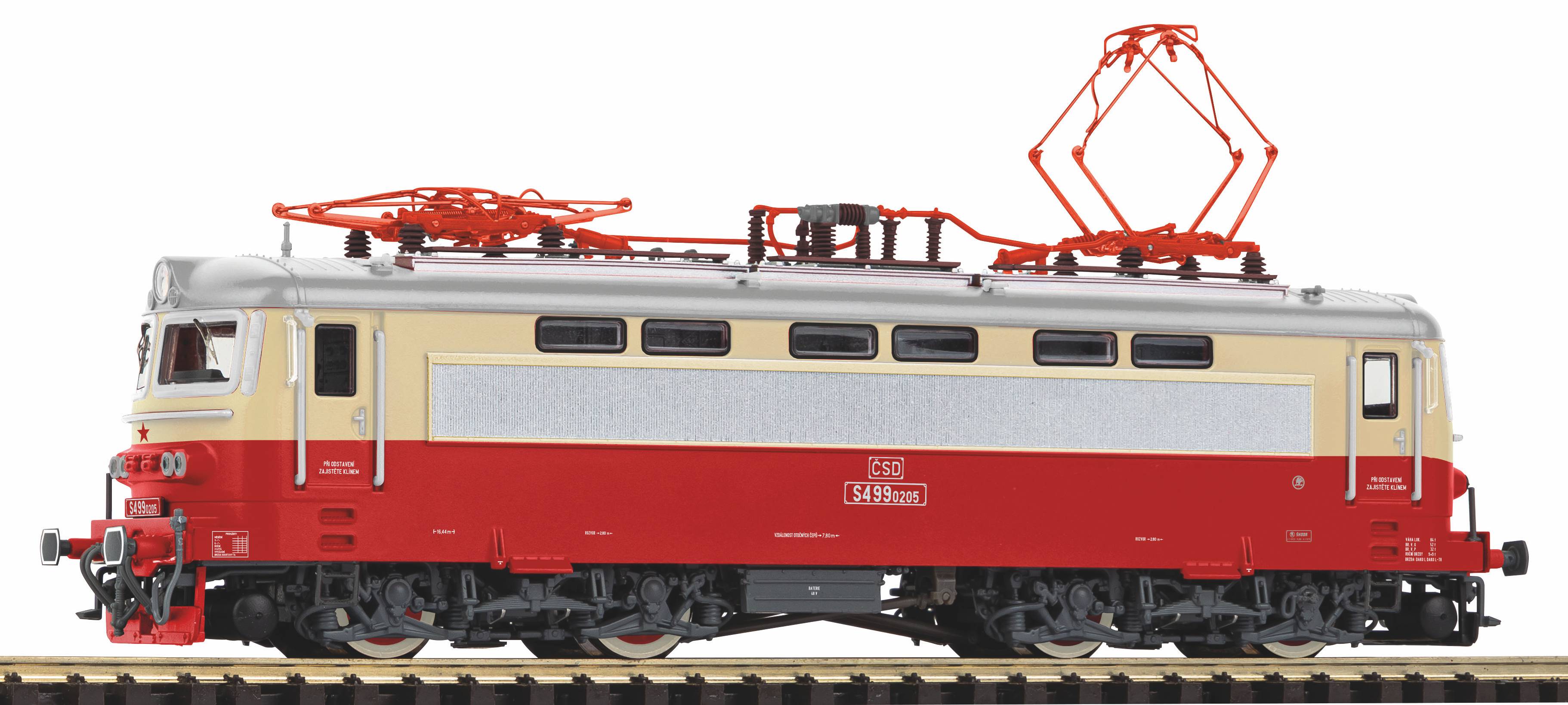Piko 47481 Elektrická lokomotiva S499.0205 ČSD Plecháč se zvukem
