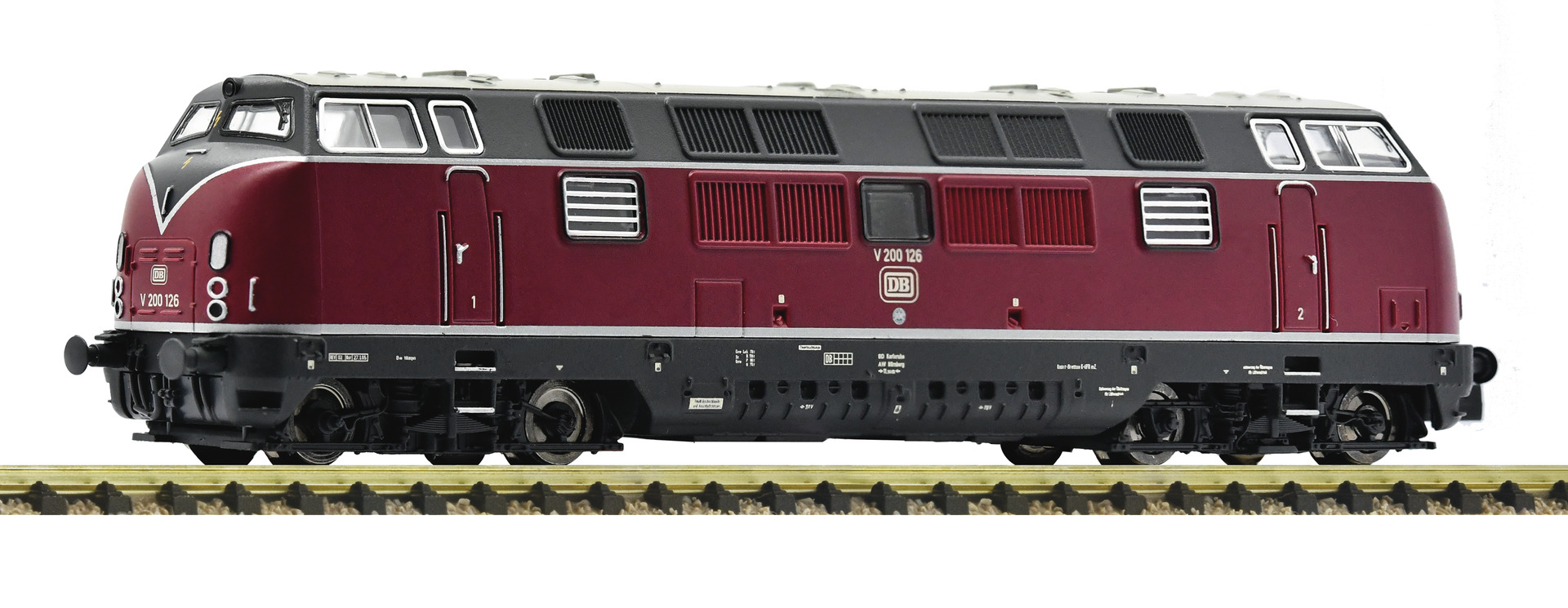 Fleischmann 7370007 Dieselová lokomotiva V 200 126 DR se zvukem !!! AKCE !!!
