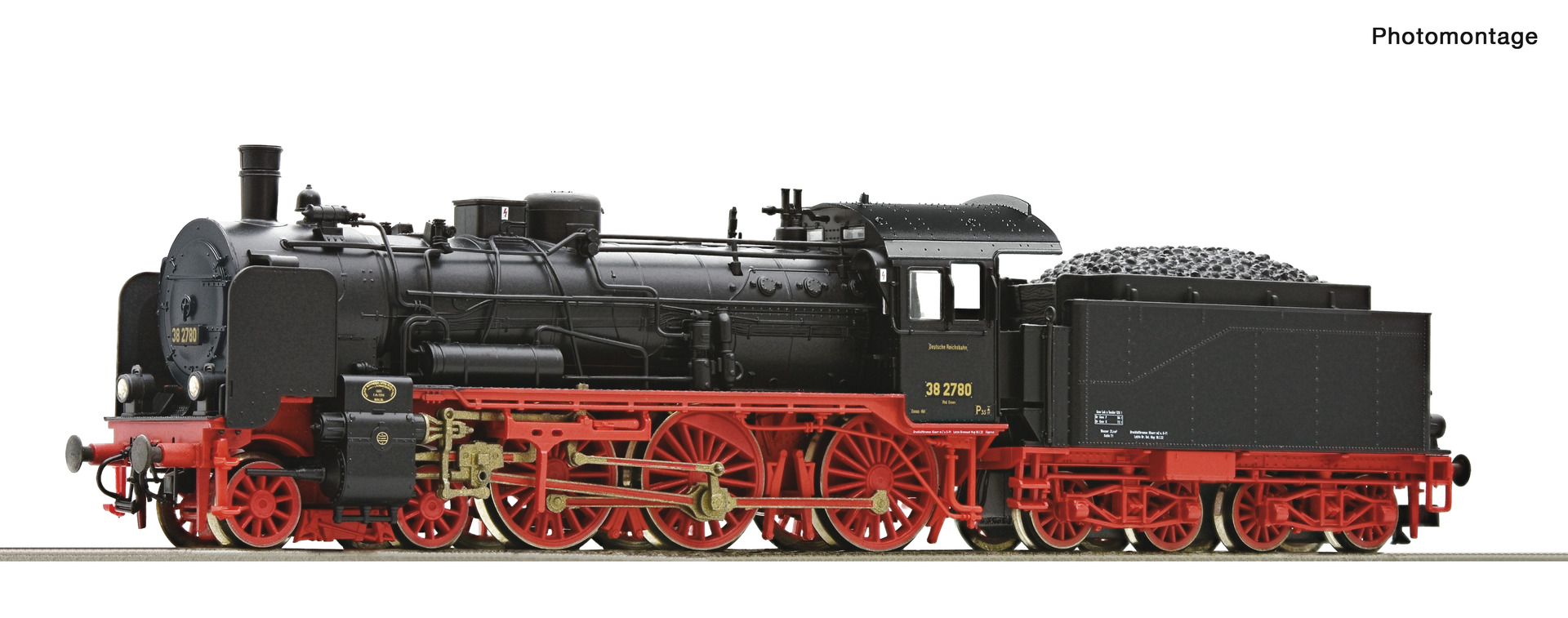 Roco 7190002 Parní lokomotiva BR 38 2780 DRG se zvukem