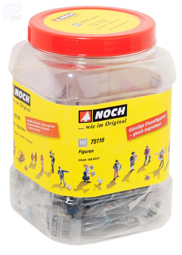 Noch 75116 Dóza s ručně barvenými figurkami 1ks figurky