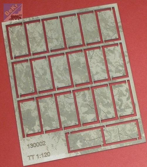 Igra model 132003 Panely - TYP 3, 30ks Laser Cut