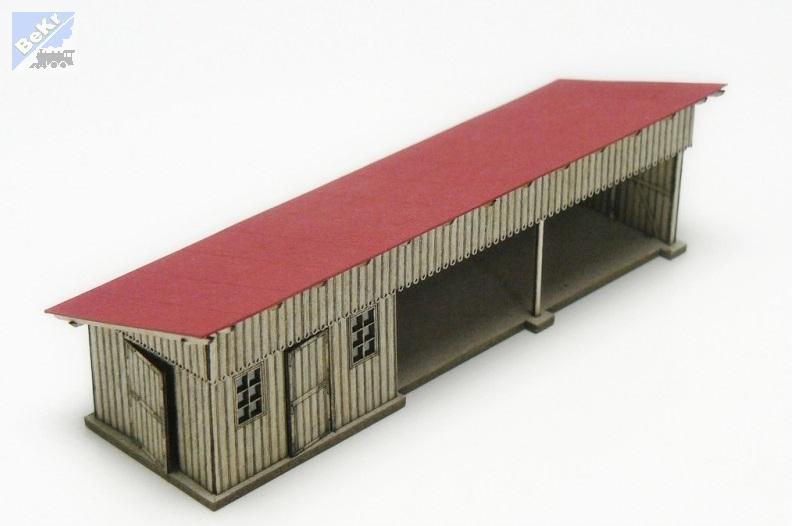 Igra model 161019 Dřevěná čekárna, stavebnice Laser Cut