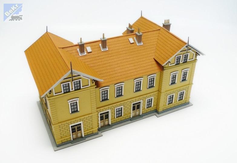 Igra model 160015 Nádraží Jemnice, stavebnice Laser Cut