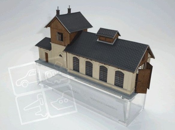 Igra model 120026 Výtopna Ledečko, stavebnice Laser Cut
