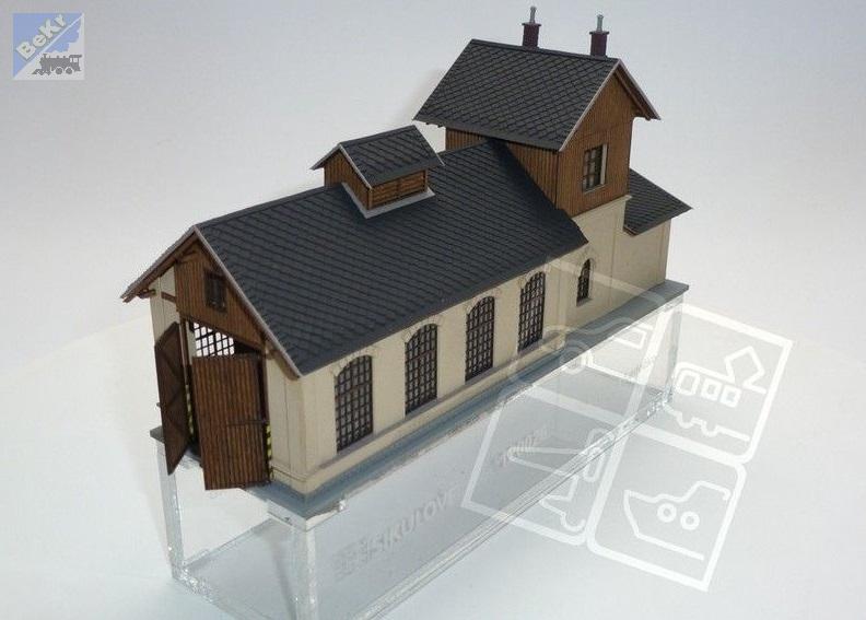 Igra model 120026 Výtopna Ledečko, stavebnice Laser Cut