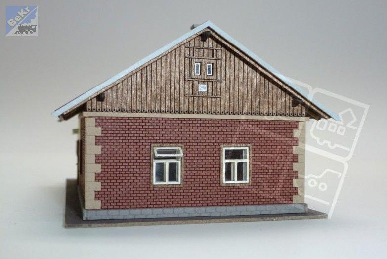 Igra model 120018 Strážní domek Batelov, stavebnice Laser Cut
