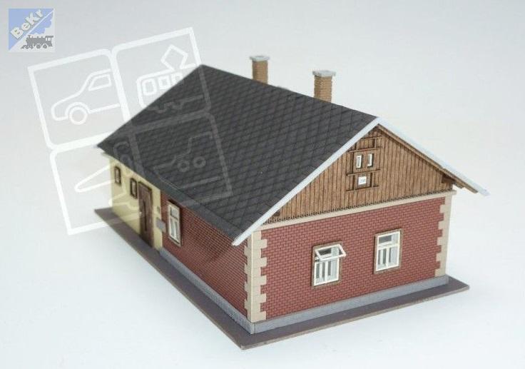 Igra model 120018 Strážní domek Batelov, stavebnice Laser Cut