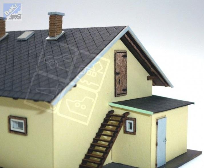 Igra model 120018 Strážní domek Batelov, stavebnice Laser Cut