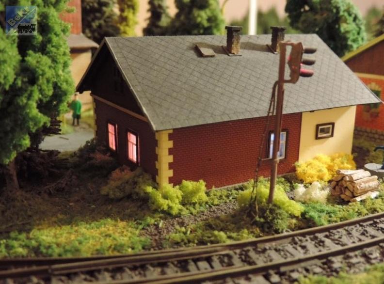 Igra model 120018 Strážní domek Batelov, stavebnice Laser Cut