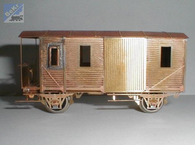 Jan Cekul 050238 Služební vůz D r. v. 1909, stavebnice modelu z leptaného plechu