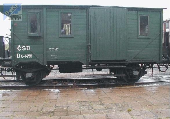 Jan Cekul 050238 Služební vůz D r. v. 1909, stavebnice modelu z leptaného plechu