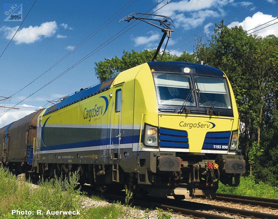 Roco 73924 Elektrická lokomotiva 1193 890-1 Vectron ÖBB Cargoserv se zvukem !!! AKCE !!!