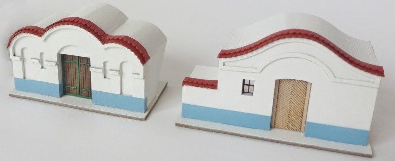 Igra model 160011 Moravské vinné sklepy, 2ks stavebnice Laser Cut