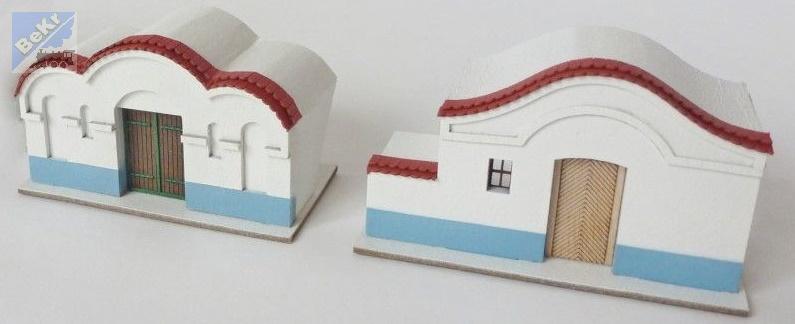 Igra model 160011 Moravské vinné sklepy, 2ks stavebnice Laser Cut