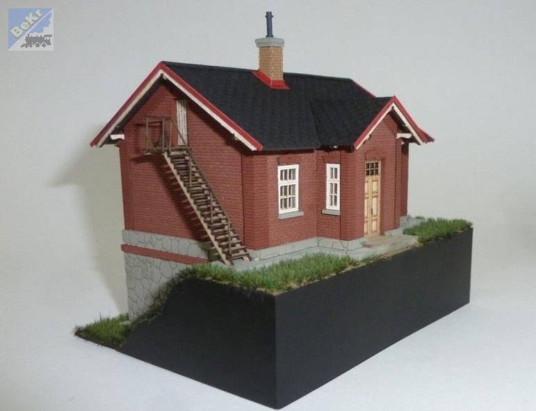 Igra model 131015 Propustek jednokolejný bez náhonu, stavebnice Laser Cut