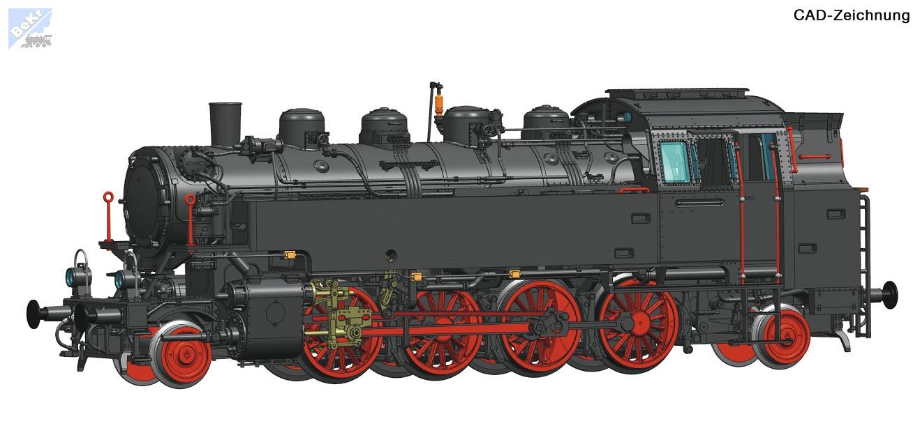 Roco 73025 Parní lokomotiva Rh 86 ÖBB se zvukem