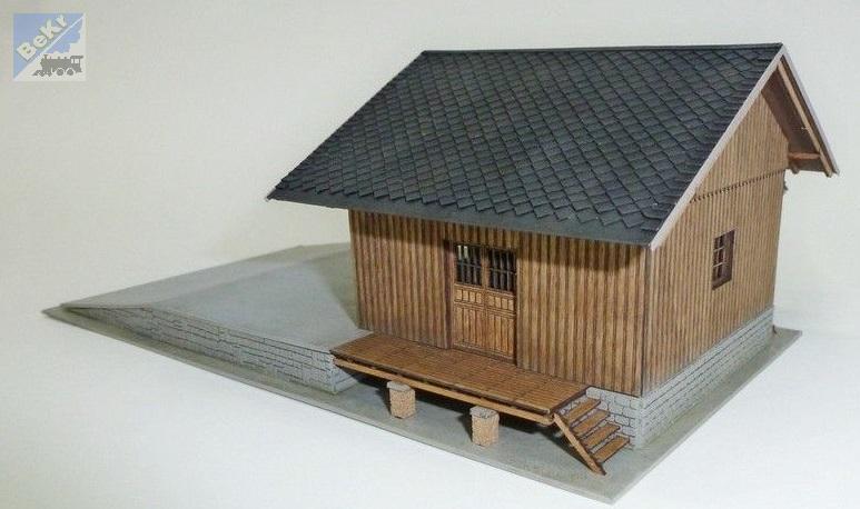 Igra model 140011 Skladiště 8x8, stavebnice Laser Cut