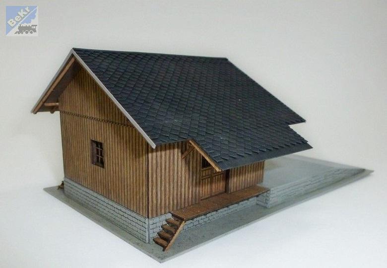 Igra model 140011 Skladiště 8x8, stavebnice Laser Cut