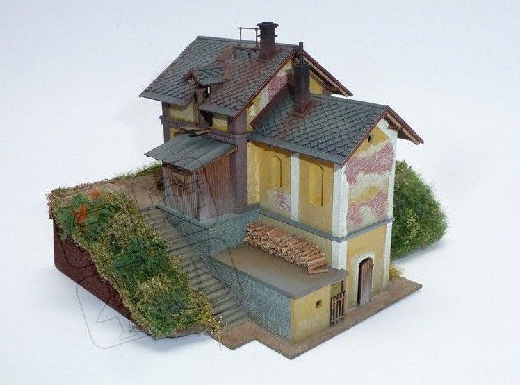 Igra model 140002 Strážní domek Kleny, stavebnice Laser Cut