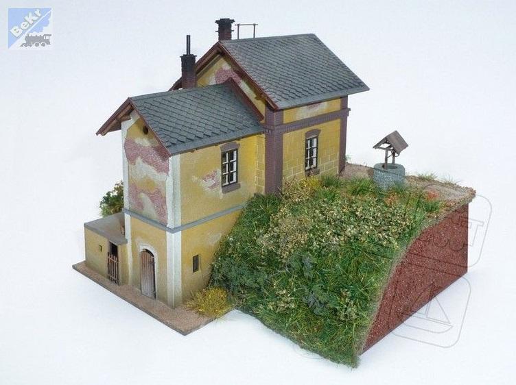 Igra model 140002 Strážní domek Kleny, stavebnice Laser Cut