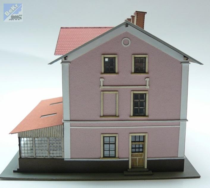 Igra model 170012 Výpravní budova 16/H, stavebnice Laser Cut