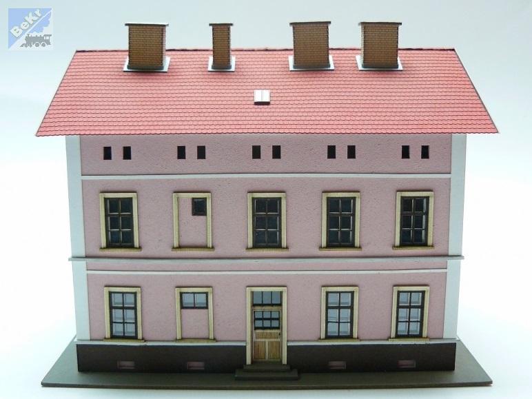 Igra model 170012 Výpravní budova 16/H, stavebnice Laser Cut