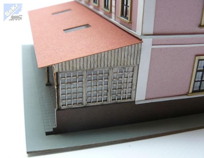 Igra model 170012 Výpravní budova 16/H, stavebnice Laser Cut