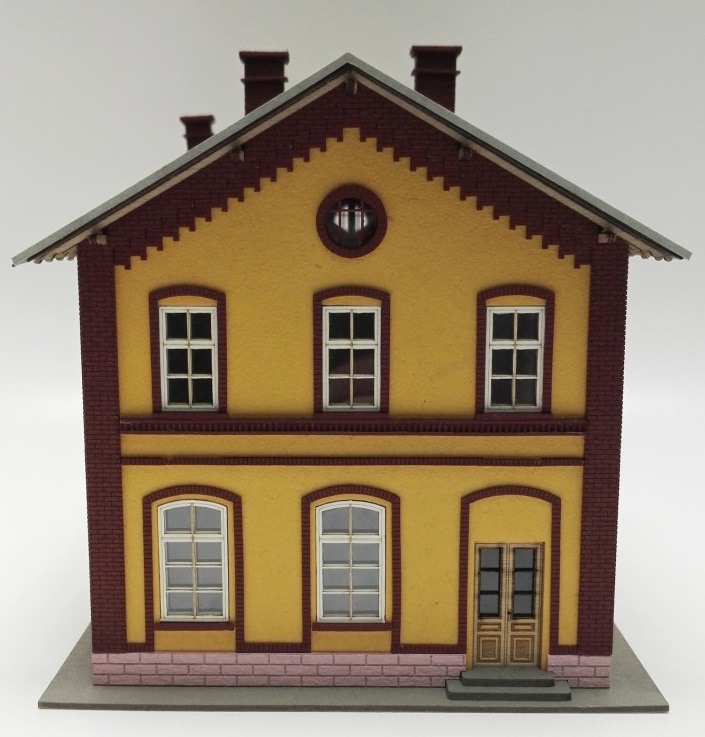 Igra model 180003 Výpravní budova Bohdašín, stavebnice Laser Cut
