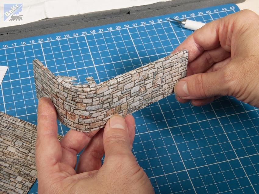 Noch 56665 3D lepenková prkenná stěna, hnědošedá