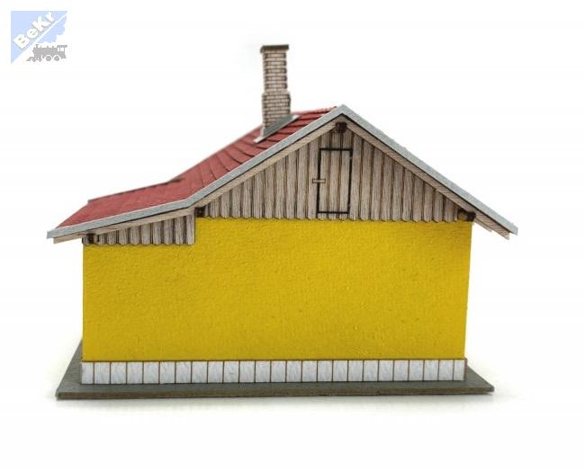 Igra model 190005 Strážní domek Wärterhaus Schaan, stavebnice Laser Cut