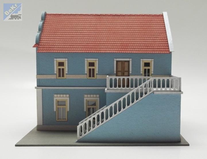 Igra model 180014 Hostinec modrý, stavebnice Laser Cut