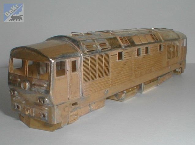 Jan Cekul 060176 Dieselová lokomotiva T499.0 Kyklop, stavebnice modelu z leptaného plechu