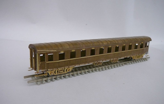 DK-model H00500 Osobní 4-osý vůz Ca r.v. 1930 -"Pancéřák", stavebnice z leptu