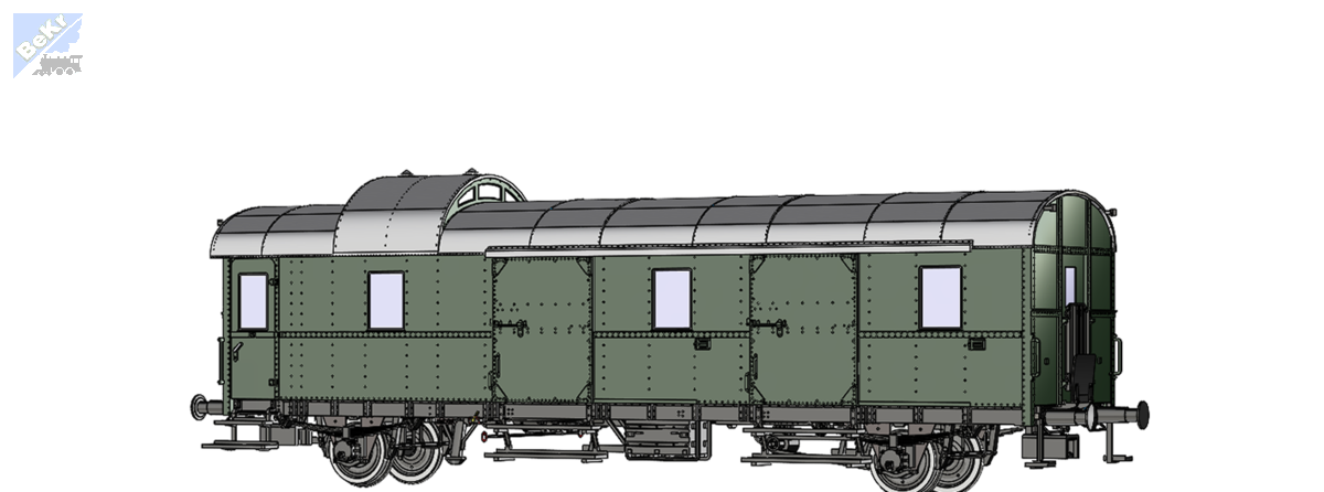 Brawa 46728 Osobní 2-osý vůz 1.tř. Ai-29 ČSD