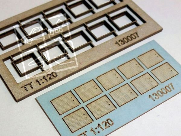 Igra model 130007 Drátovody - typ 4, stavebnice Laser Cut