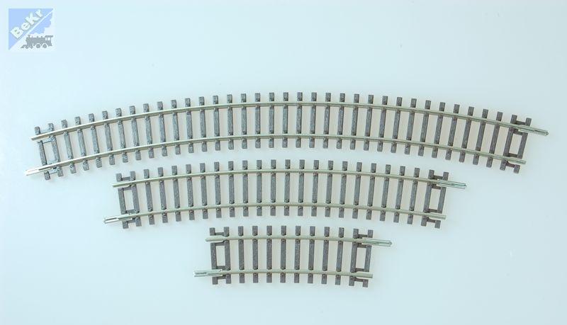 Kuehn-modell 72220 R2 20 oblouková kolej, 20°/R365mm