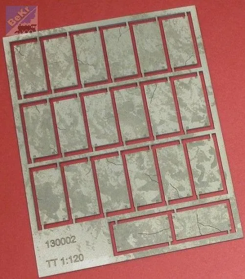 Igra model 132002 Panely - TYP 2, 20ks Laser Cut