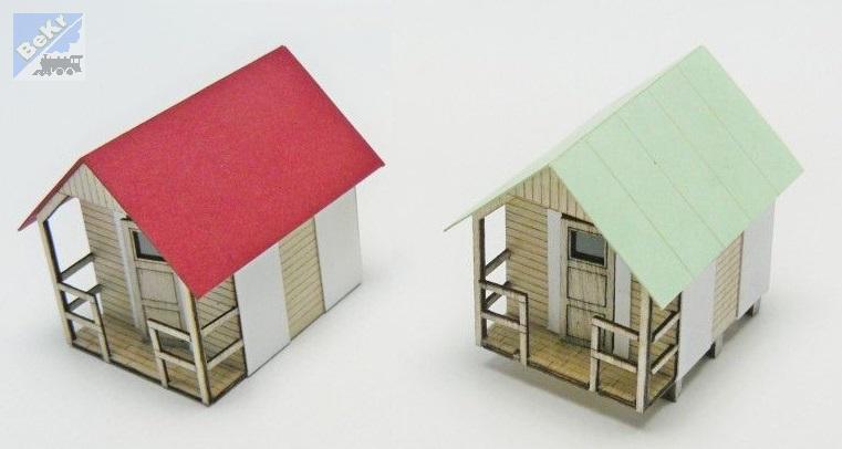 Igra model 160014 Táborové chatky, stavebnice Laser Cut 